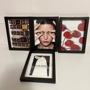 4 Pcs NWT Designer Magazine Wall Art